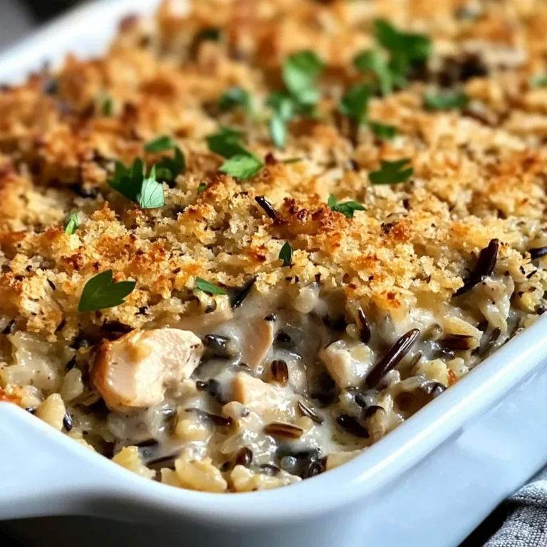 Chicken Wild Rice Casserole