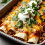 Ground Beef Enchiladas