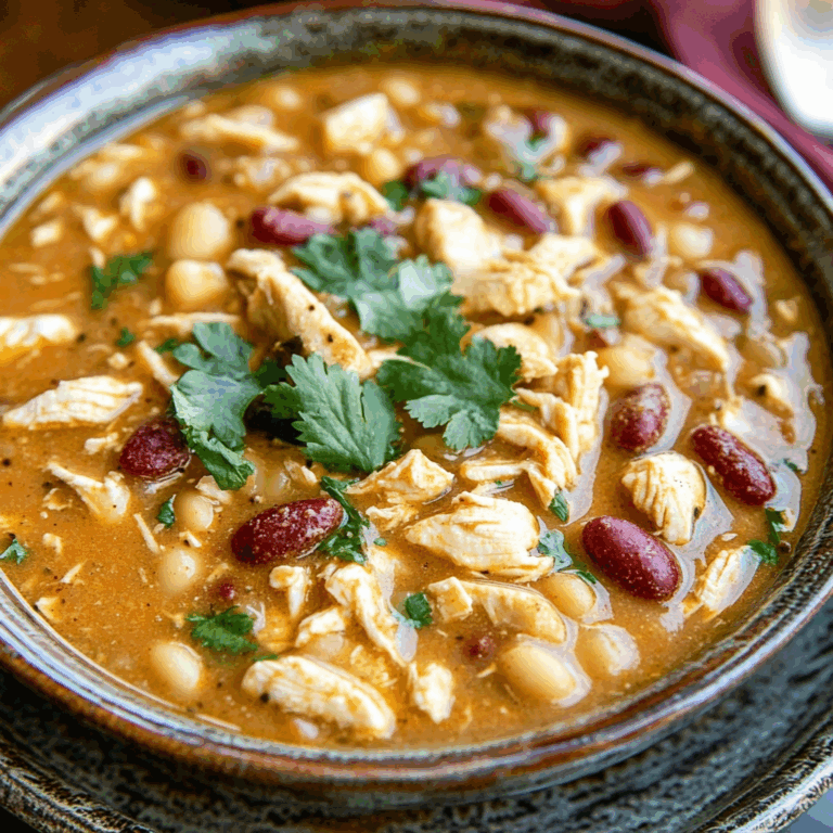 Cajun White Chicken Chili