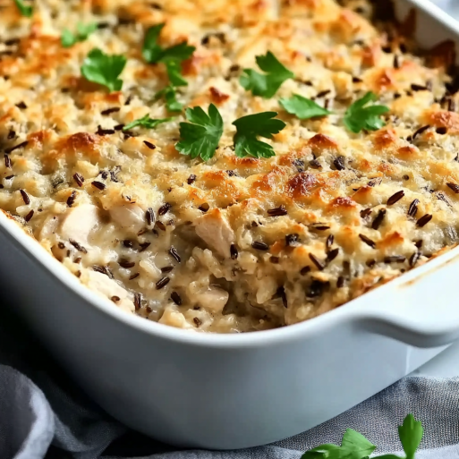 Chicken Wild Rice Casserole